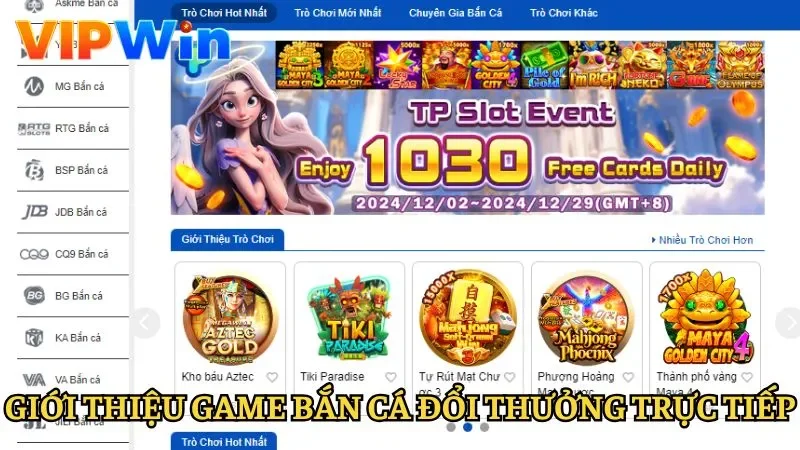 Giới thiệu game bắn cá đổi thưởng trực tiếp