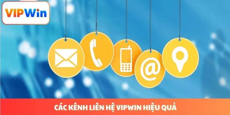 Các kênh liên hệ VIPWIN hiệu quả