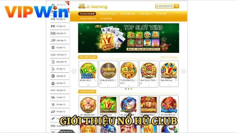 Giới thiệu về sảnh nổ hũ Club