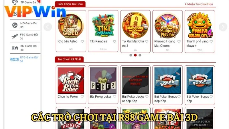 Các tựa game hấp dẫn