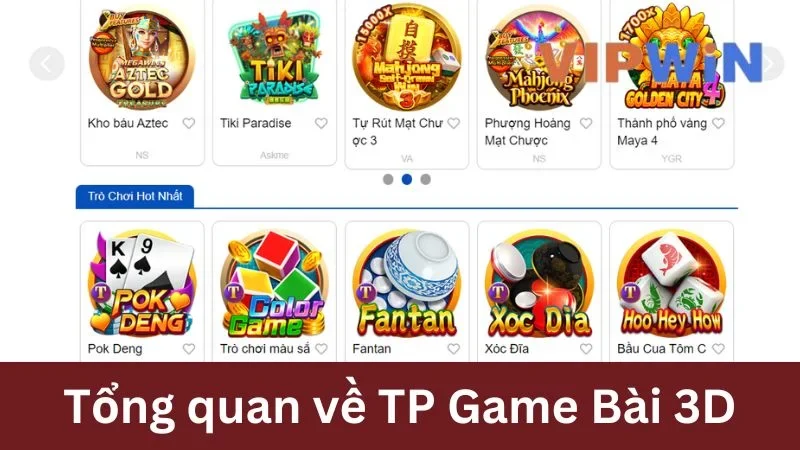 Tổng quan về TP Game Bài 3D